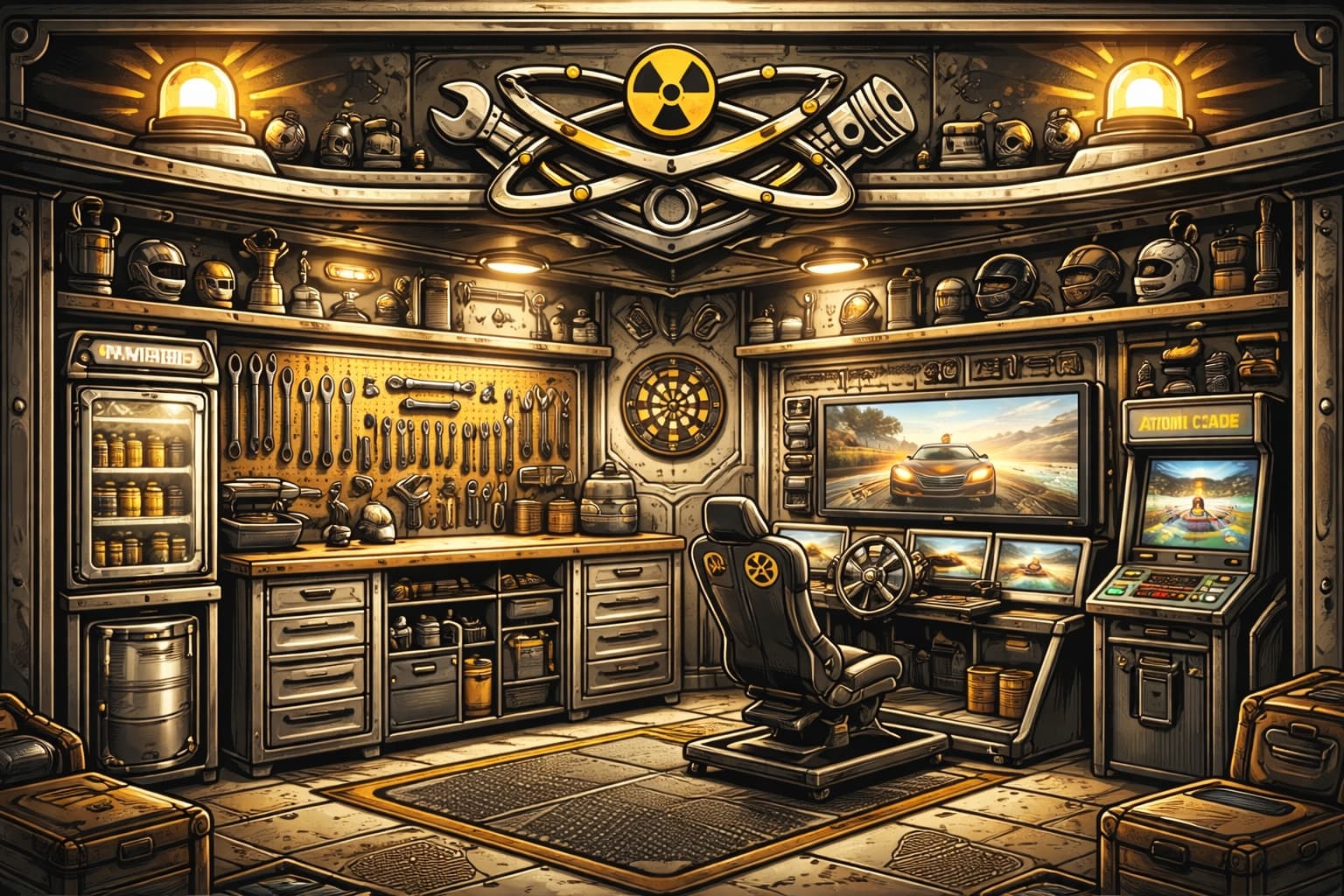 Man Cave Background